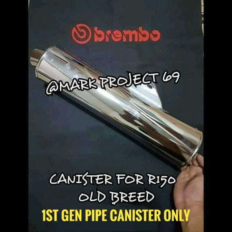 1ST GEN STOCK PIPE FOR RAIDER150 (CANISTER ONLY) Shopee Philippines