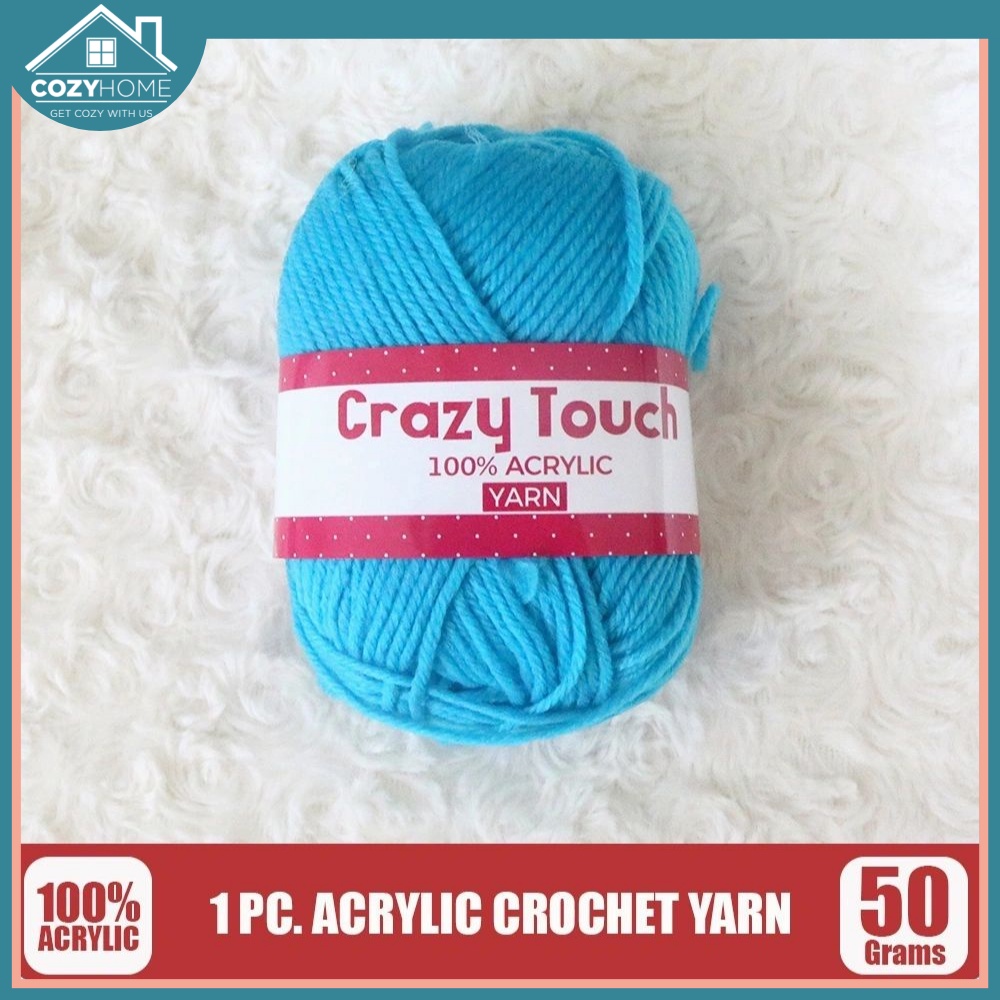 Cozyhome Yarn 1pc. 50gram/Ball Acrylic Line Wool Yarn Thread Crochet
