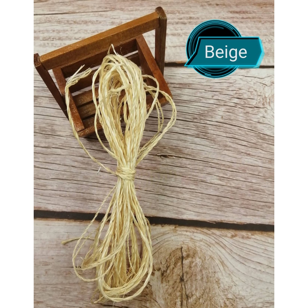 Abaca Twine String (6 Meters) Shopee Philippines