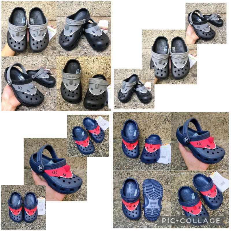 CROCS Fun Lab Classic Kid I AM Shark Clog KIDS(Environmental friendly