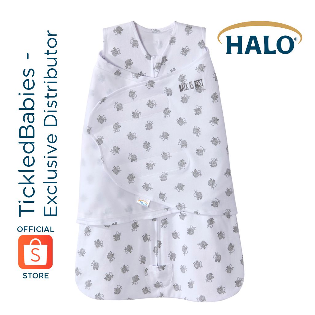 HALO Sleepsack Multiway Swaddle Lamb Scribble [sleep sack wear