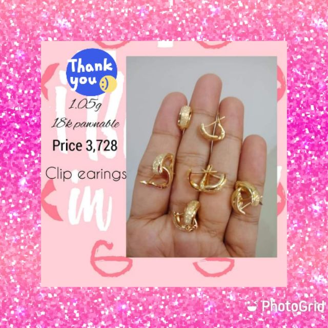 Assorted 18k Saudi Gold pawnable Shopee Philippines