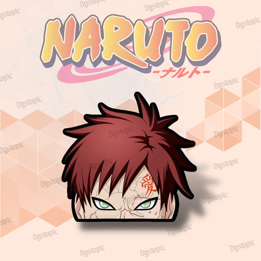 NARUTO Peeker Sticker Waterproof / Laminated / High quality Shopee