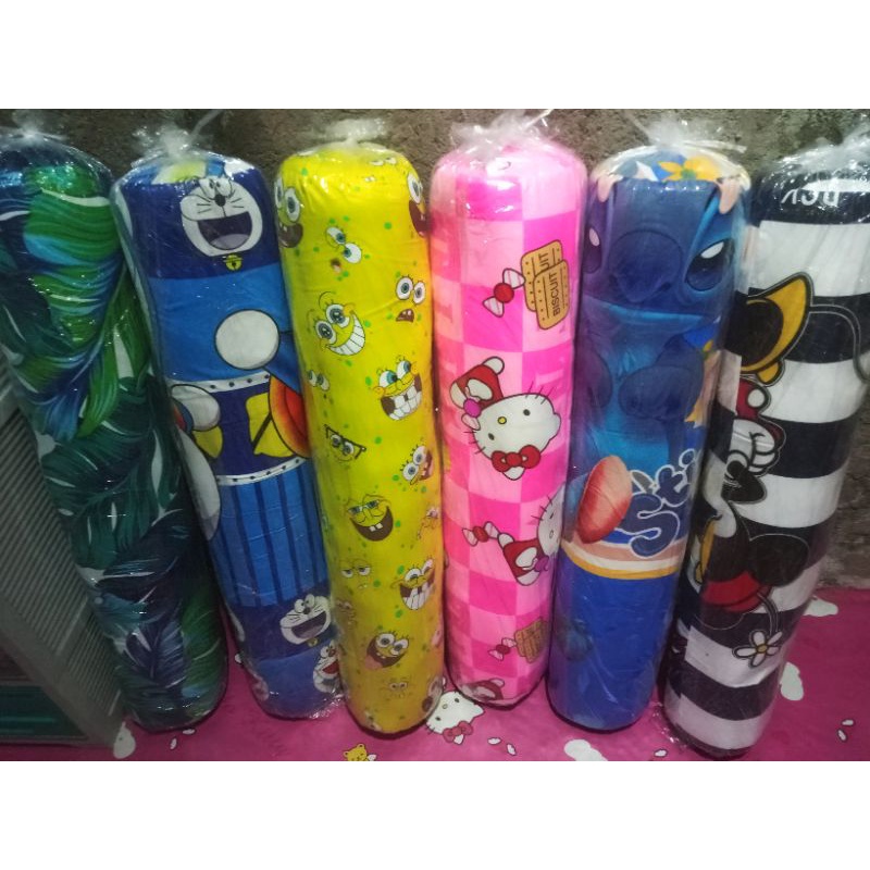 HOTDOG PILLOW URATEX FOAM BOLSTER RANDOM DESIGN SIZE22x36 Shopee