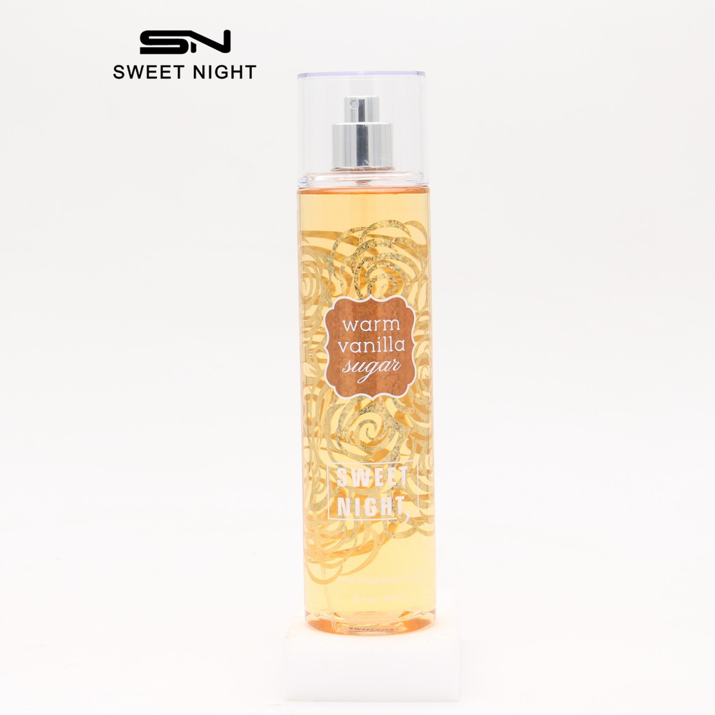 Sweet Night Perfume Warm Vanilla Sugar Fragrance Body Mist 236ML
