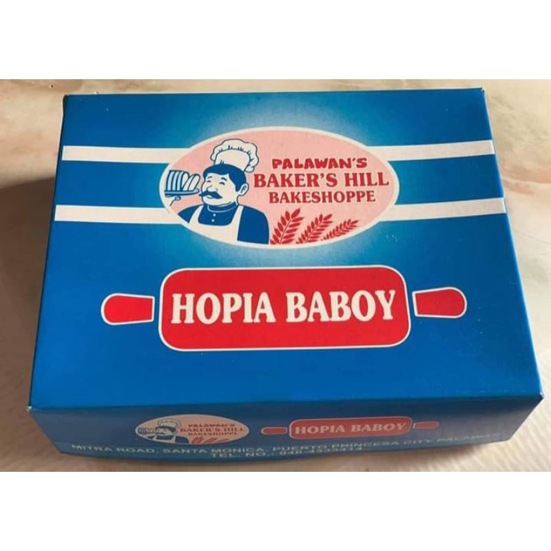 Hopia by bakers hill Palawan (pork) Shopee Philippines