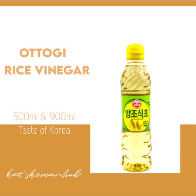 500ml & 900ml Korean Rice Vinegar Shopee Philippines