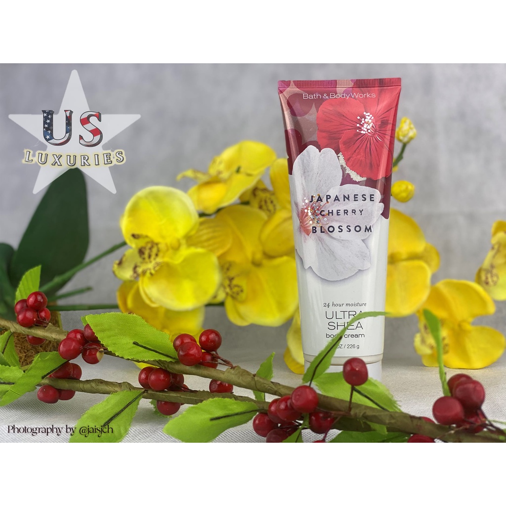Bath & Body Works Japanese Cherry Blossom (Body Cream/Lotion) Shopee Philippines
