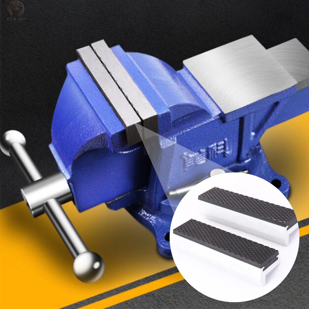 Bench Vise Strong Soft Jaw Protection Sleeve Aluminum Alloy