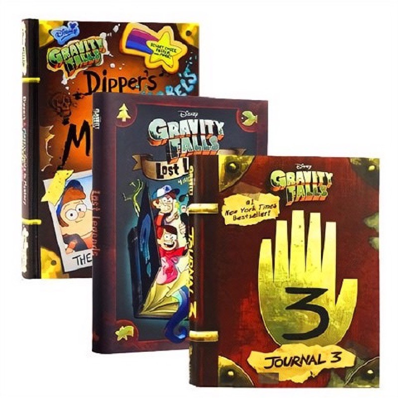 Gravity falls dipper’s guide to mystery journal 3 lost legends Set