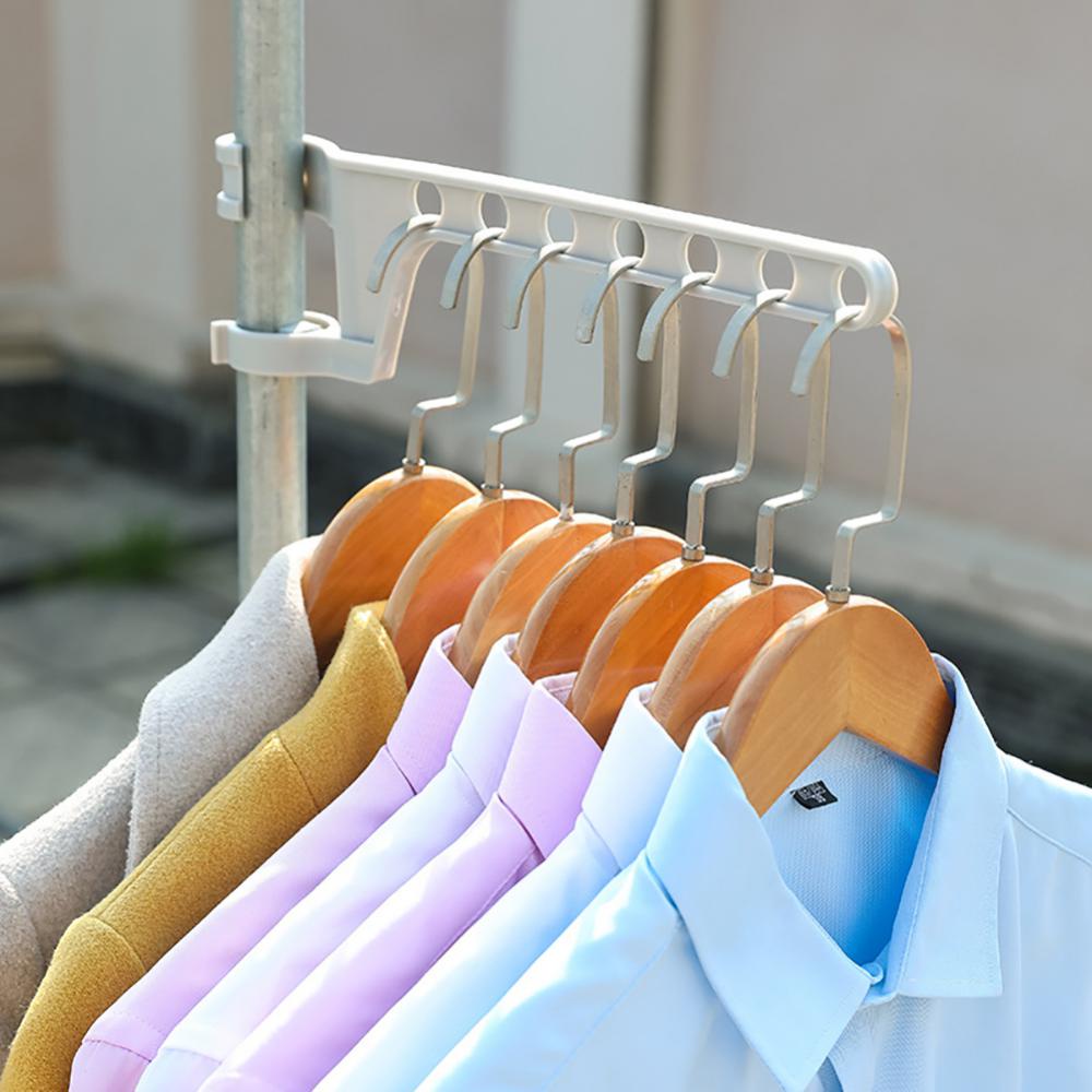 clothes rack CODDrying Rack Balcony Clothes Drying Rack Wall Mounted