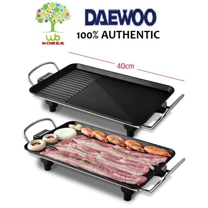 DAEWOO 2 Way Electric Korean Samgyeopsal / Samgyupsal Grill Pan 40cm