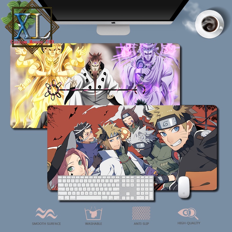 XL Custom Gaming Mouse Pad Naruto Shippuden Mouse Pad 60cm x 30cm