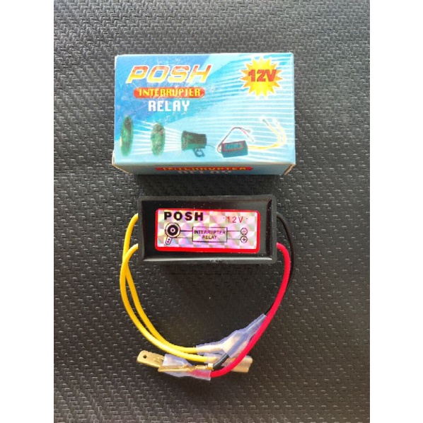 POSH INTERRUPTER RELAY Shopee Philippines