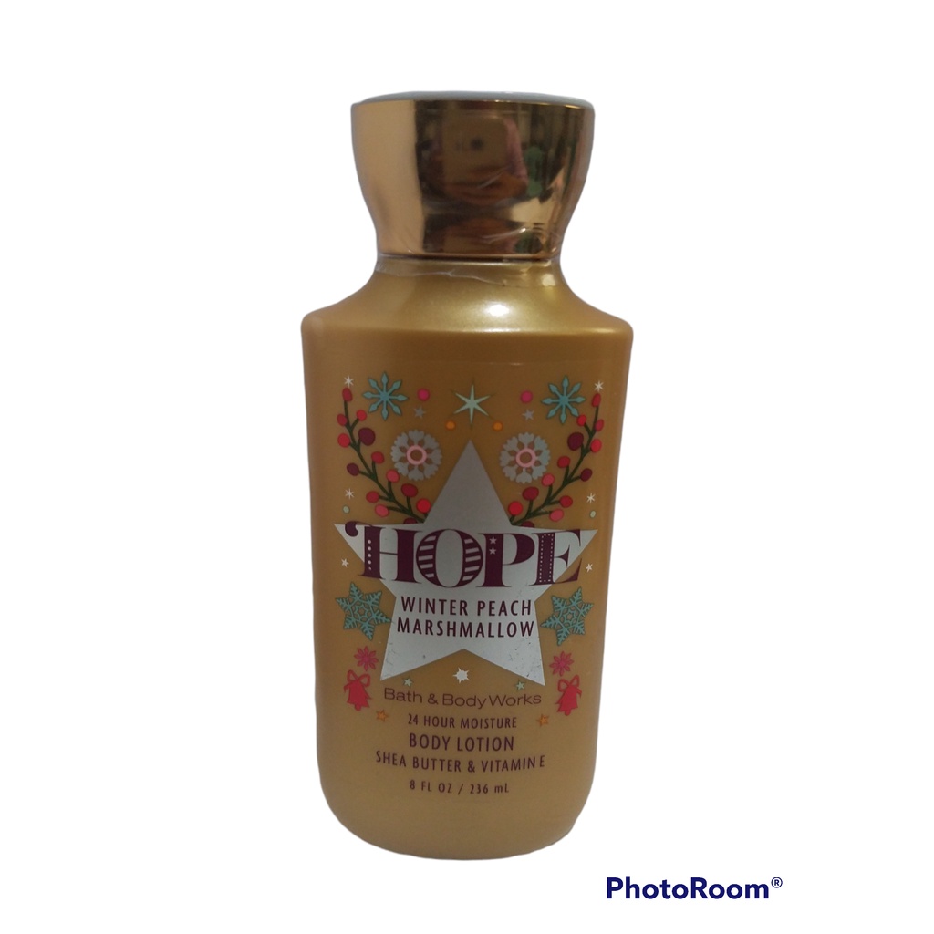 Bath&Body Works Hope Winter Peach Marshmallow Body Lotion 24HR