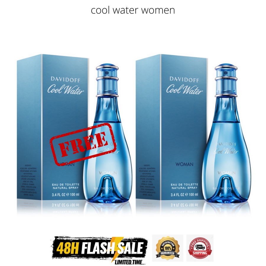 Making Your Scent Extra Special, Buy 1 Get 1 Cool Water Perfume For