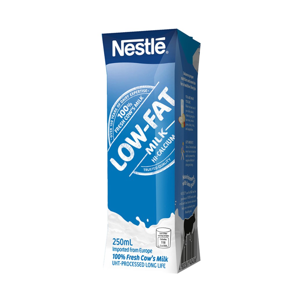 Nestle Low Fat Milk 250ml Shopee Philippines