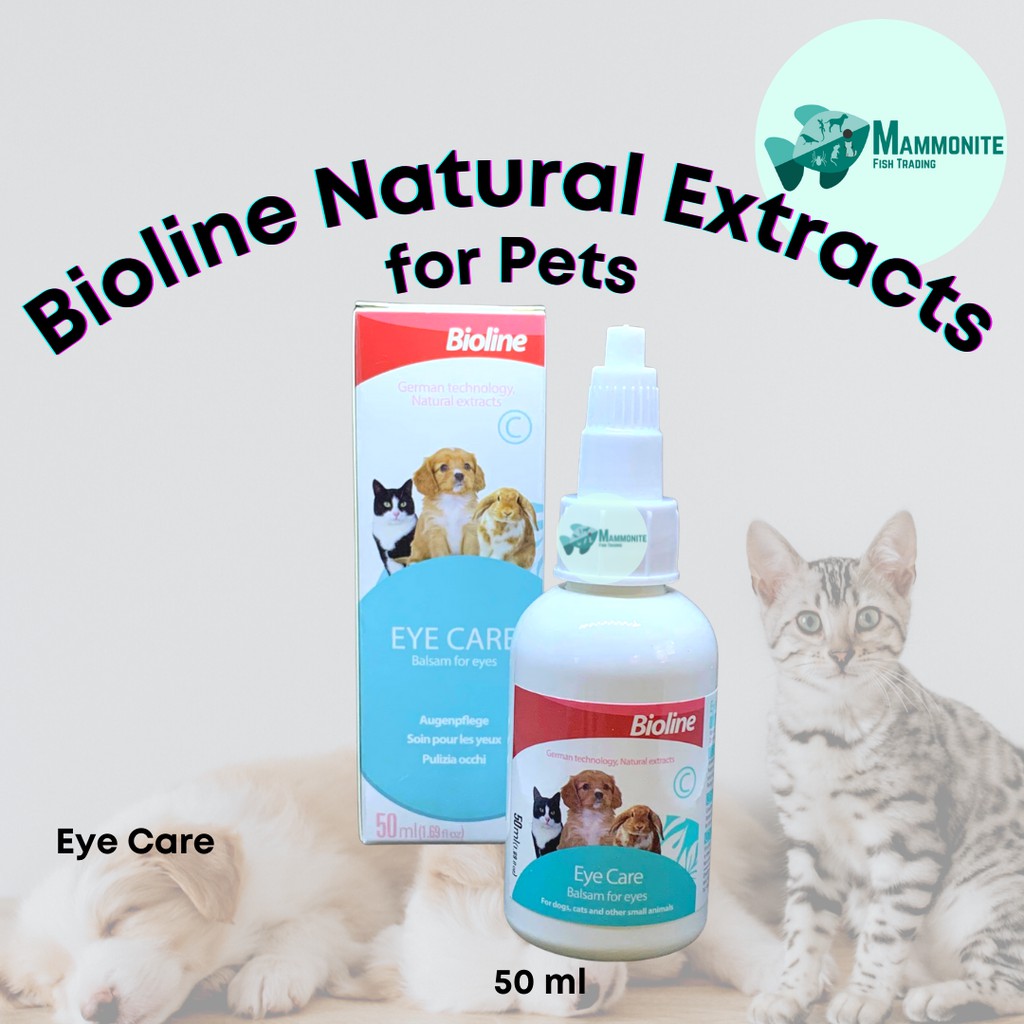 Bioline Ear and Eye Care Tear Stain Remover for Cats and Dogs Remover