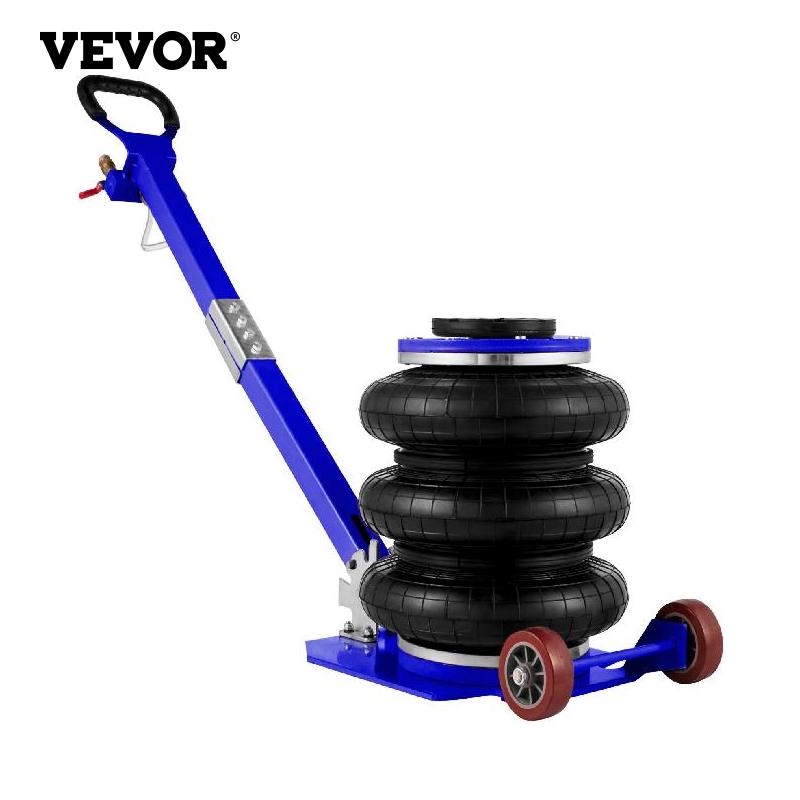 VEVOR 5 Ton Car Pneumatic Jack Triple Bag Air Jack with Adjustable
