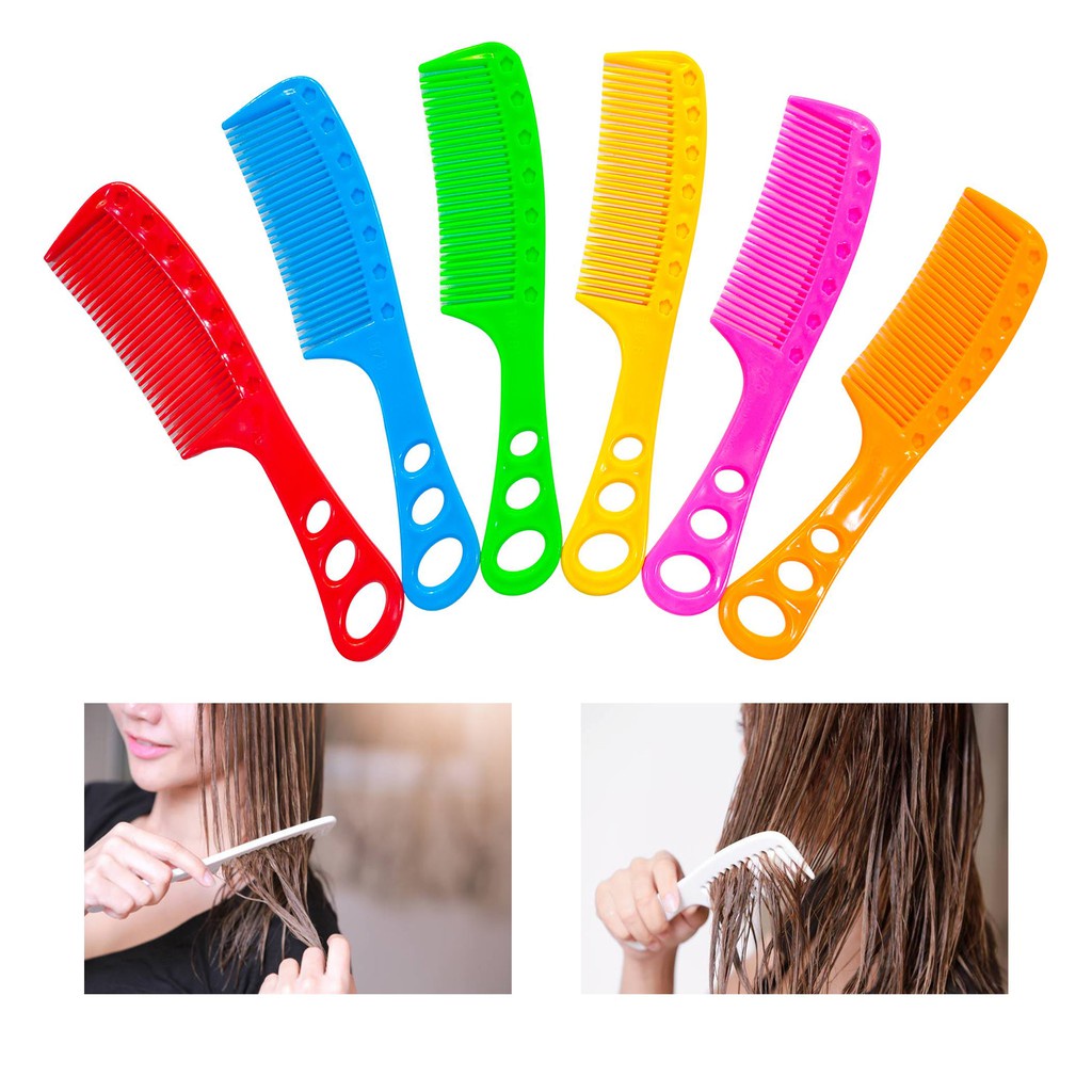 Cod Dvx To28 12Pcs Men's Women's Plastic Hair Comb Brush Suklay For