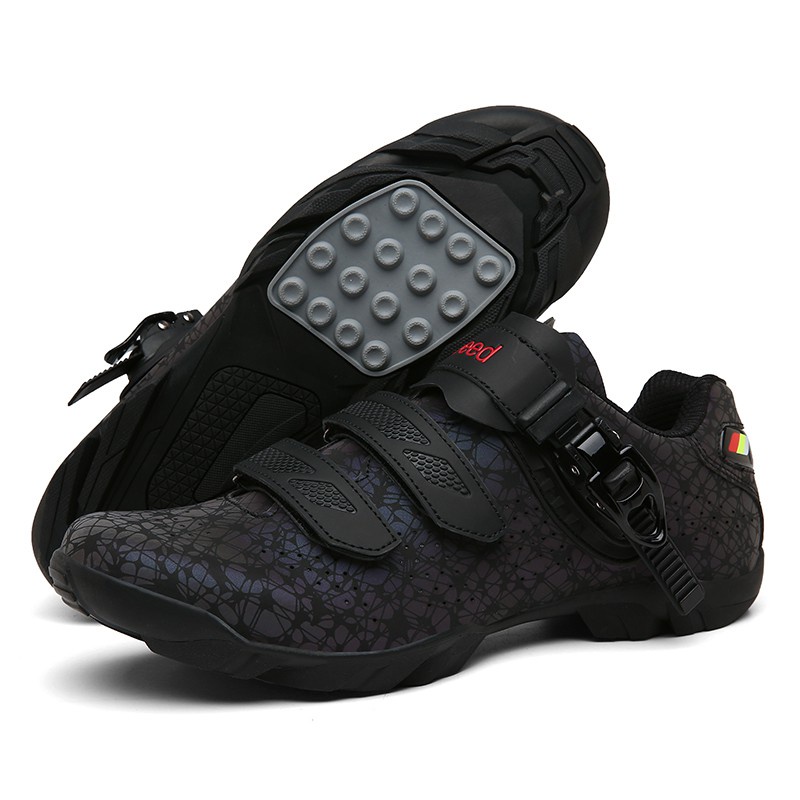Cycling Shoes Black Cycling Shoes Non Cleats Men Roadbike Without Cleats Non Locking Bike Shoes