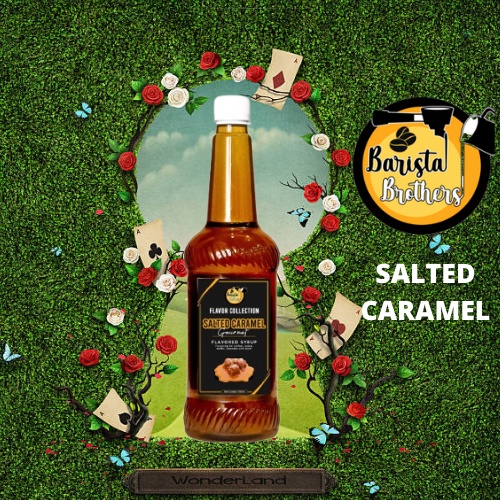 Barista Brothers Salted Caramel Coffee Syrup 750ml Shopee Philippines