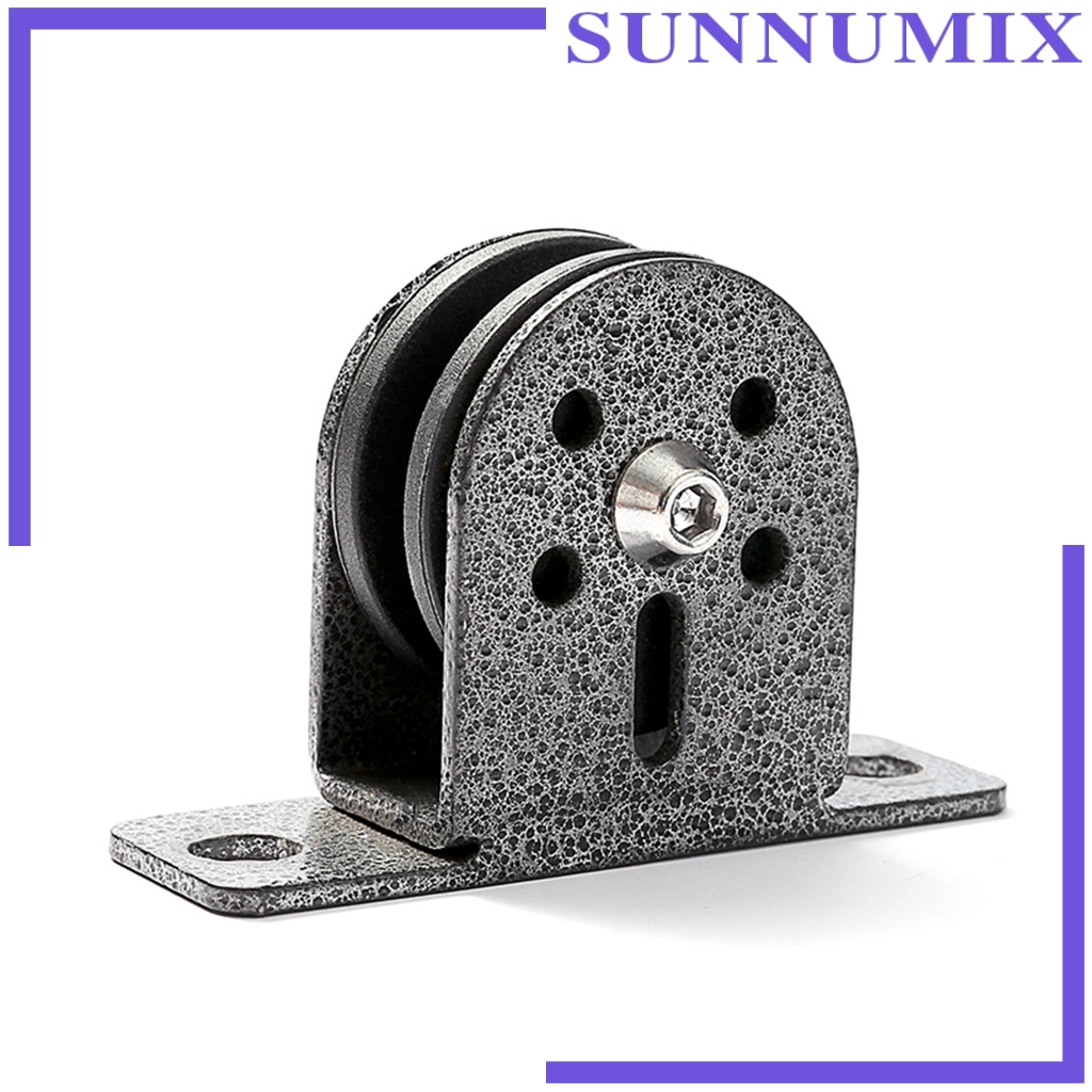 [SUNNIMIX] Fixed Pulley Block Home Gym Fitness Single Wheel Soundless
