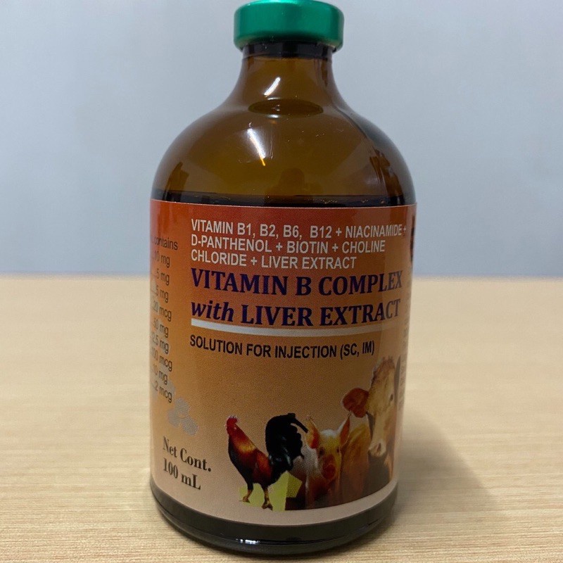 【ready stock】 ♦Vitamin with liver extract 100mlInjectable