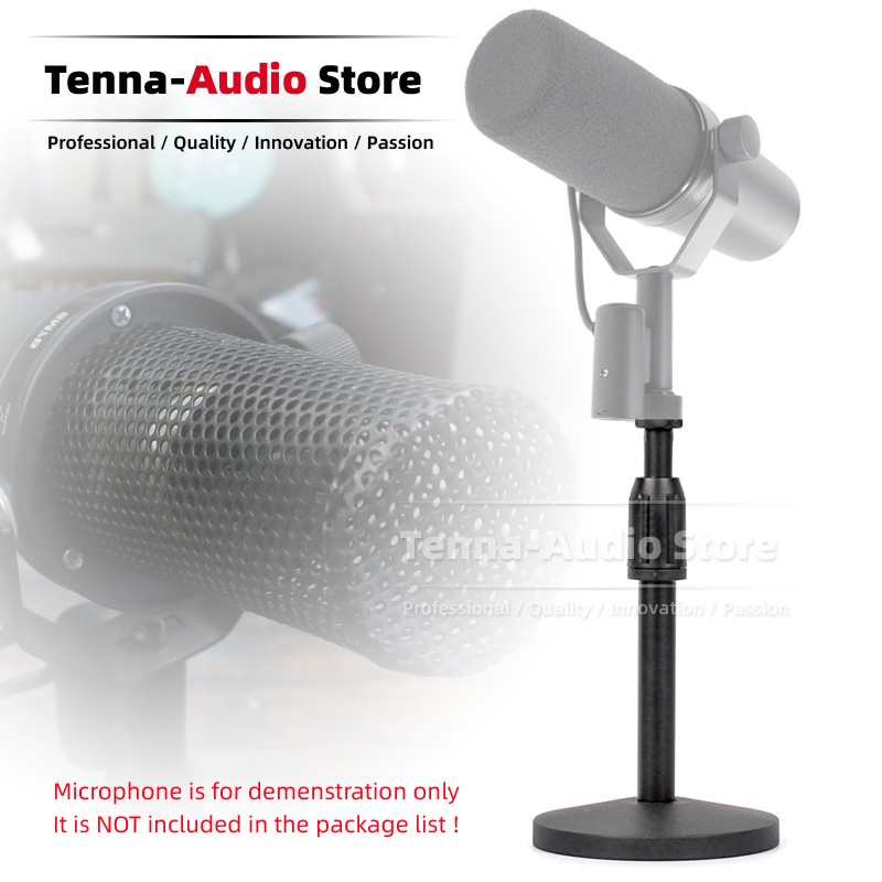 Desktop Mic Boom Arm Recording Rack Mount For SHURE SM7B SM 7B SM7 7 B