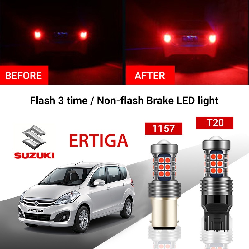 【SUZUKI】Ertiga 1PC 27LED Car Brake Light Bulb Flash & Non Flash T20