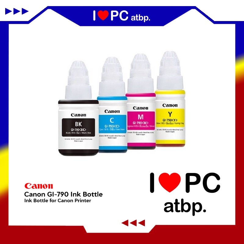 Canon GI790 Ink Bottle, For G1000/1010/2000/2010/2012/3000/3010/3012