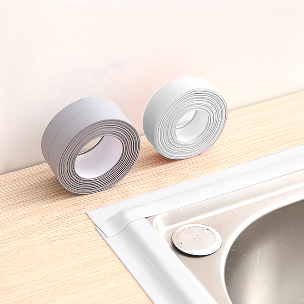 One Home Self Adhesive Sealant Tape/Stripe Tape Plaster for Kitchen Tub
