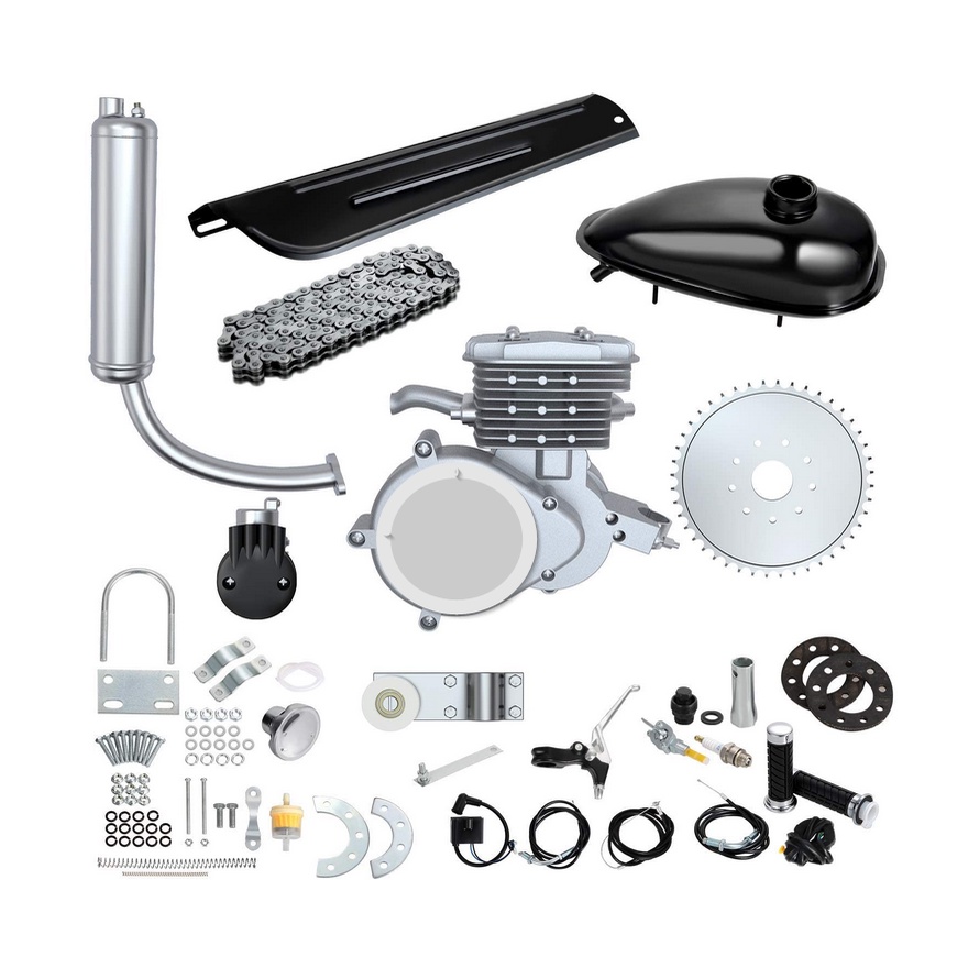 SHZOND 80cc Bike Motor Kit Stroke Bicycle Engine Kit Single, 56% OFF