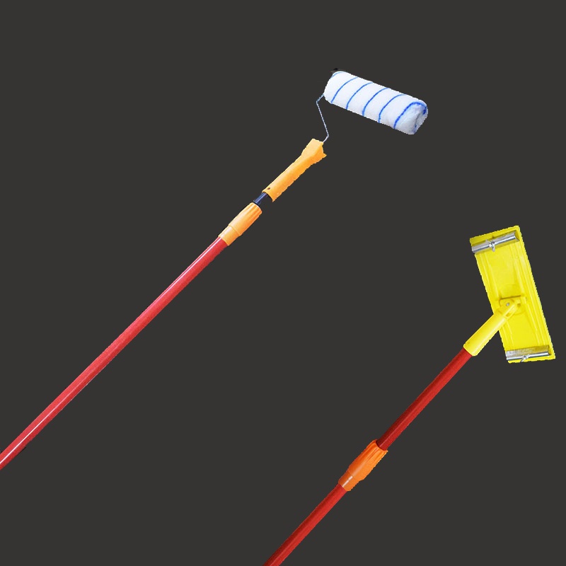 Paint Roller Extension Pole 2/3m Aluminum Paint Roller Brush Telescopic