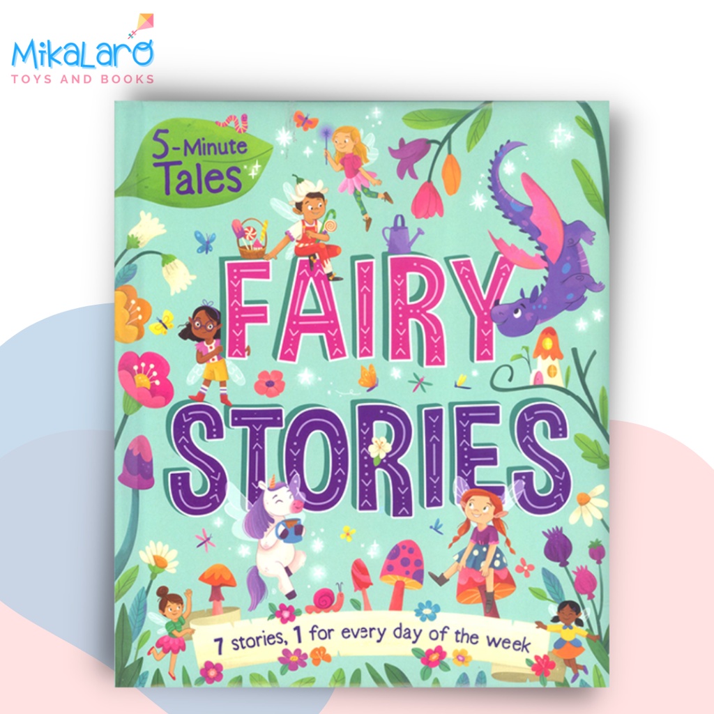 5 Minute Tales Padded Fairy Stories Padded Hardback Storybook for