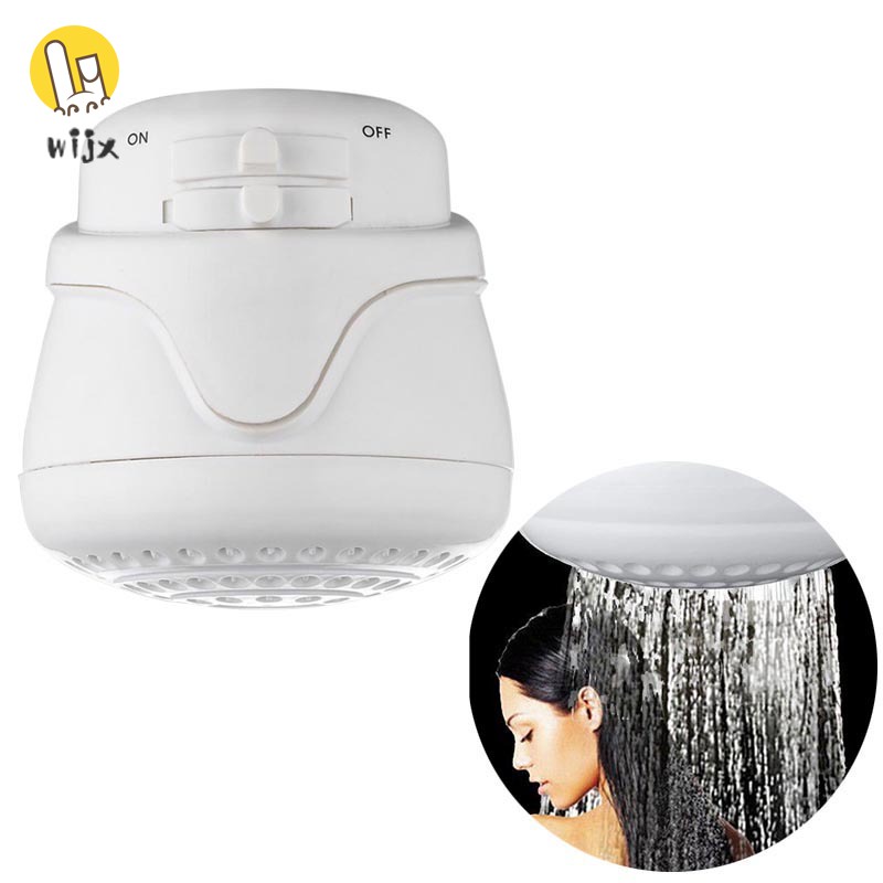 1 Pcs 5400W Electric Shower Head Instant Hot Water Heater High Power