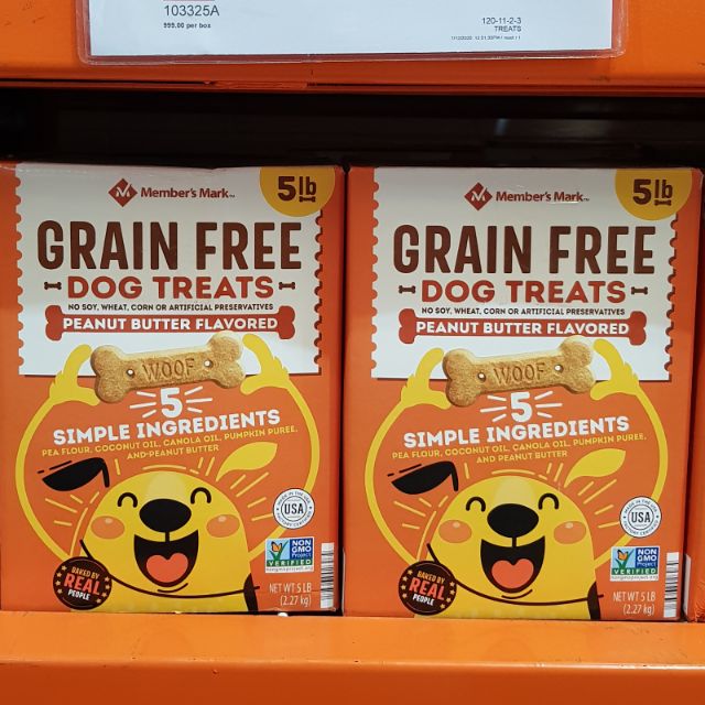 Members Mark Grain Free Dog Treats Peanut Butter 5lb Shopee Philippines