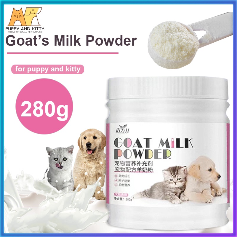 Dog/cat Goat Milk Powder 280g for all stages Shopee Philippines
