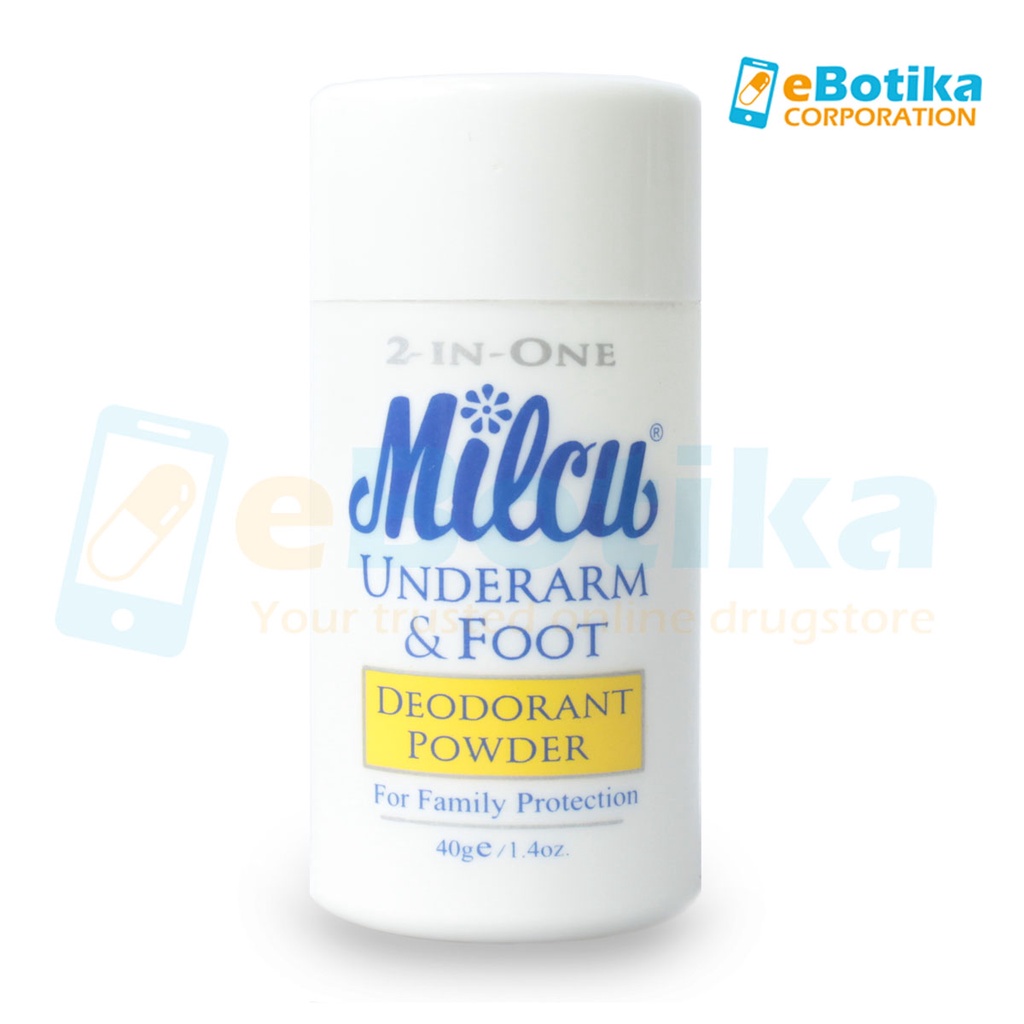 Milcu Deodorant Powder 40g Shopee Philippines