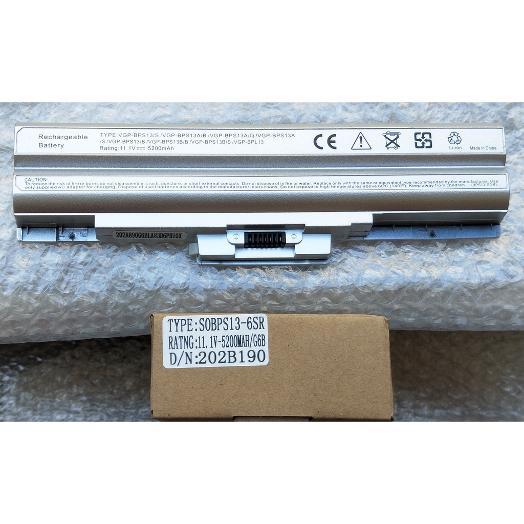 Laptop Battery For SONY Vaio BPS13/B VGP BPS13/Q BPS21B/B BPS21 GNAW