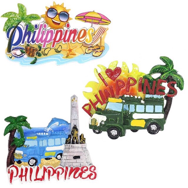 Philippines Ref 3D Resin Refrigerator Relief Style
