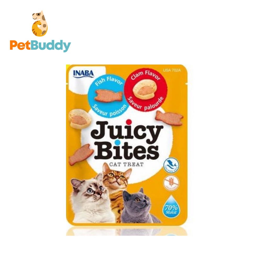 USA702T INABA JUICY BITES CAT TREAT FISH/CLAM 11.3G Shopee Philippines