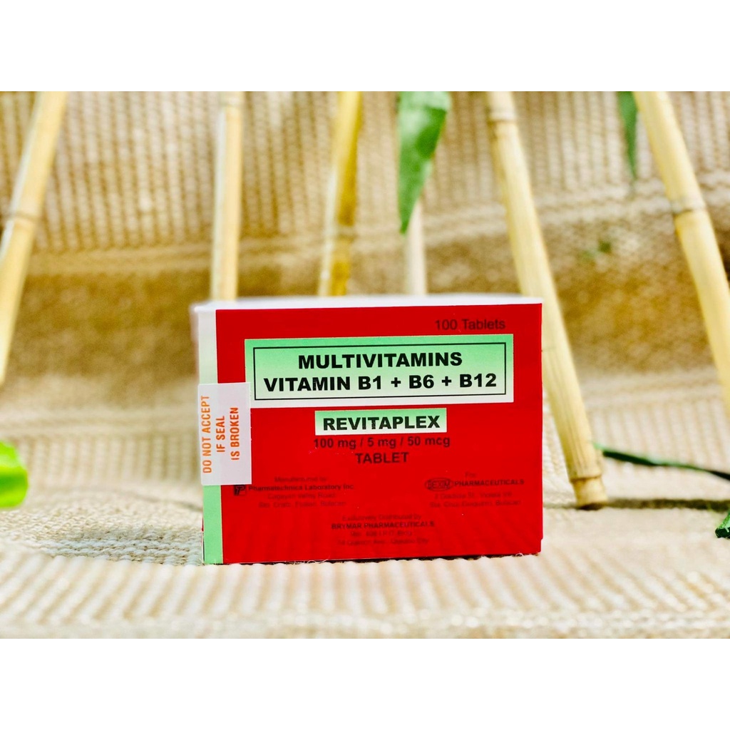 Multivitamins Vitamins Revitaplex (100 Tablets) Shopee