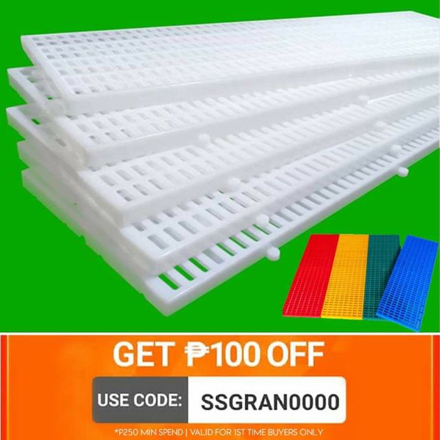 Dog Matting 5 pcs HDPE Interlocking Plastic Matting STANDARD , Dog