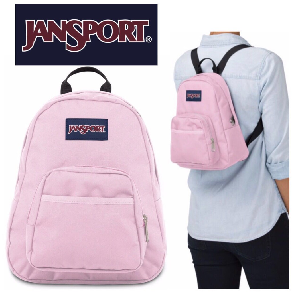 Jansport Half Pint PINK MIST Mini Backpack Shopee Philippines