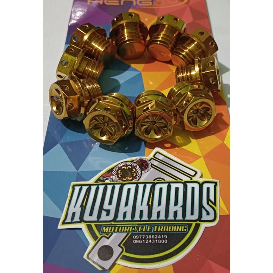 HENG THAILAND ENGINE OIL BOLTS YAMAHA/HONDA Shopee Philippines