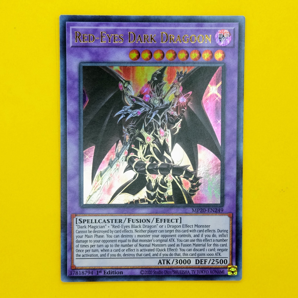 YuGiOh! TCG Red Eyes Dark Dragoon (Ultra Rare) Shopee Philippines