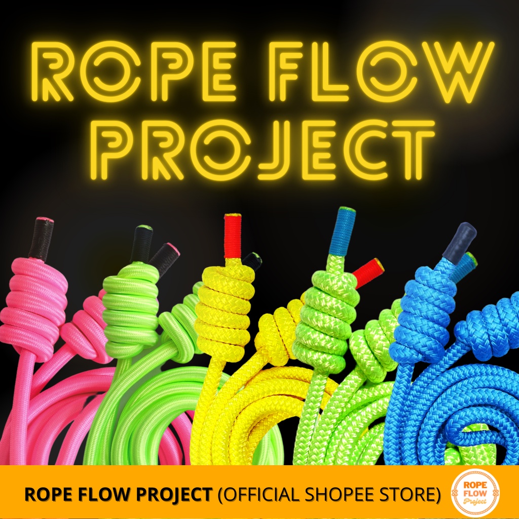 MidWeight Flow Ropes Neon Lumina Butter Bazooka Rope Flow