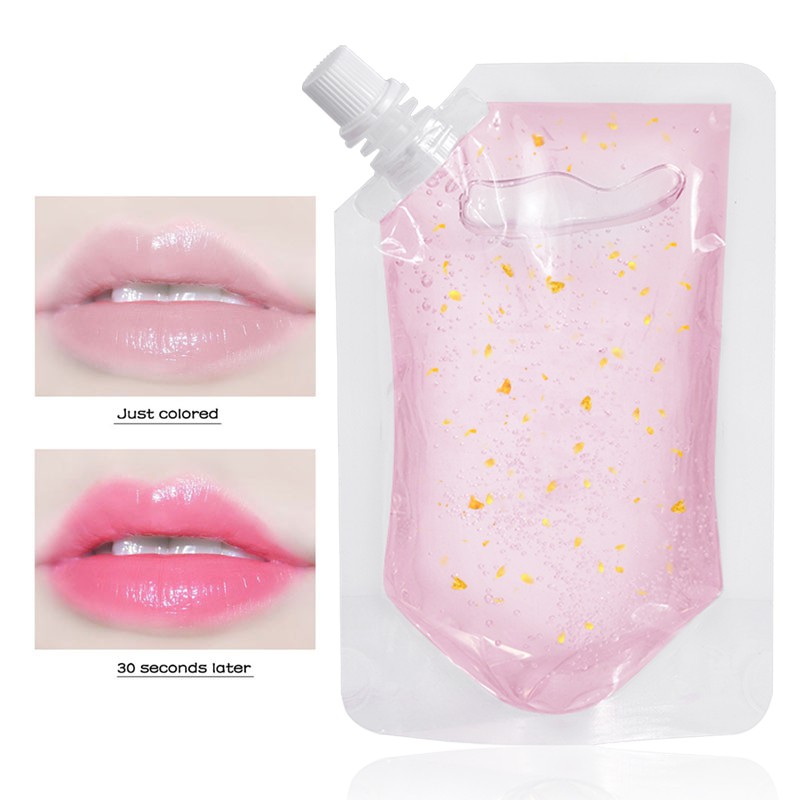 IBCCCNDC Moisturizing Diy Color Change Clear Lip Gloss Gel Base With