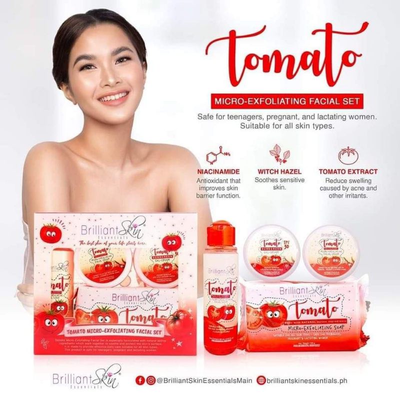 BRILLIANT SKIN TOMATO REJUV SET Shopee Philippines